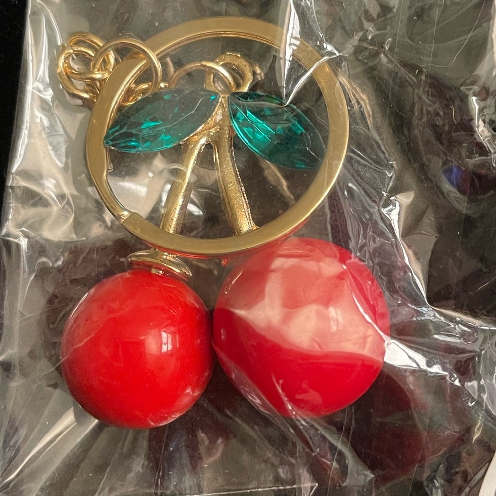 Cherry Bag Charm/Keychain (Brand New!) 🍒✨ - Picture 4 of 9